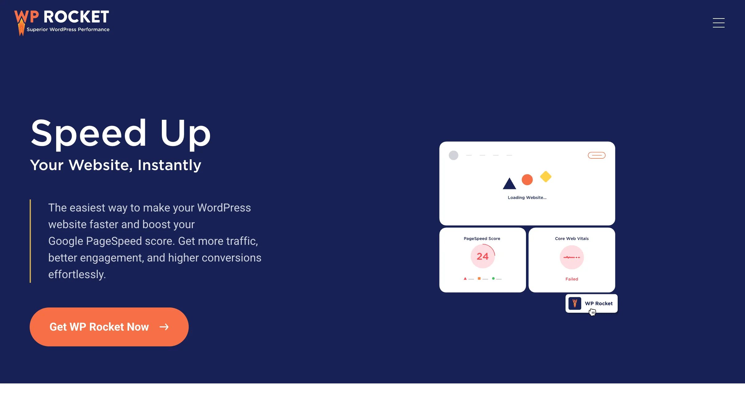 WP Rocket - best paid wordpress speed plugin