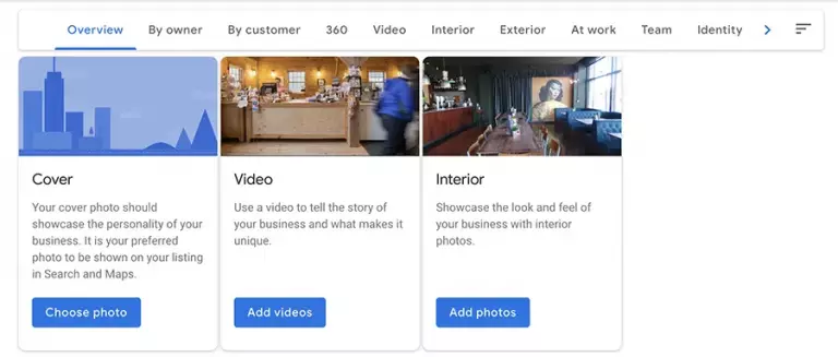 google business profile photos