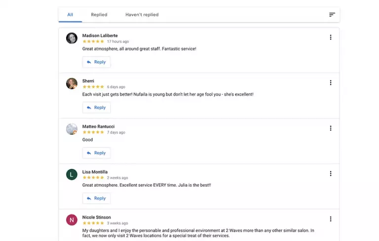 local seo reviews