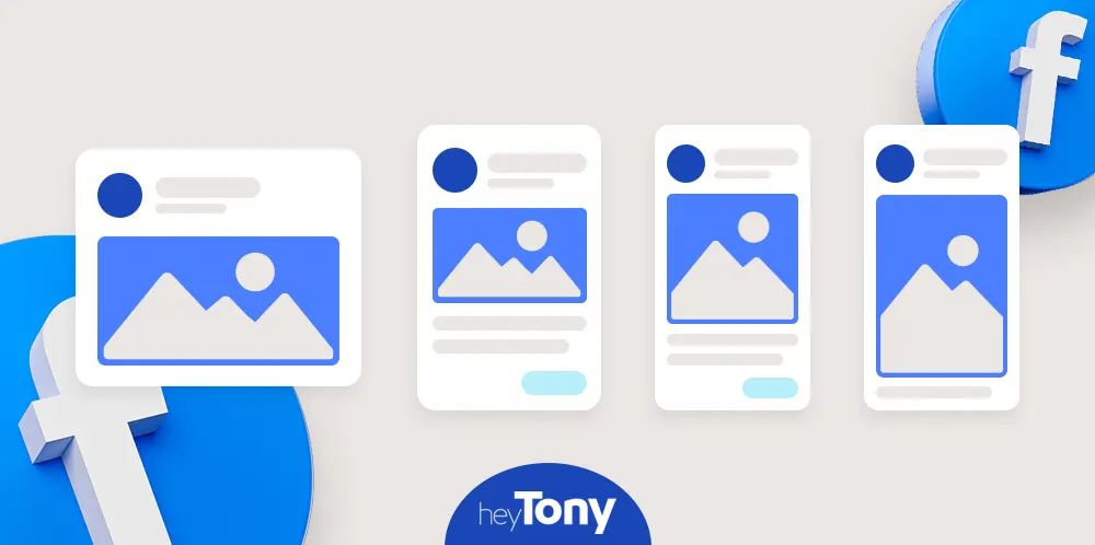 Facebook ads dimensions - infographic