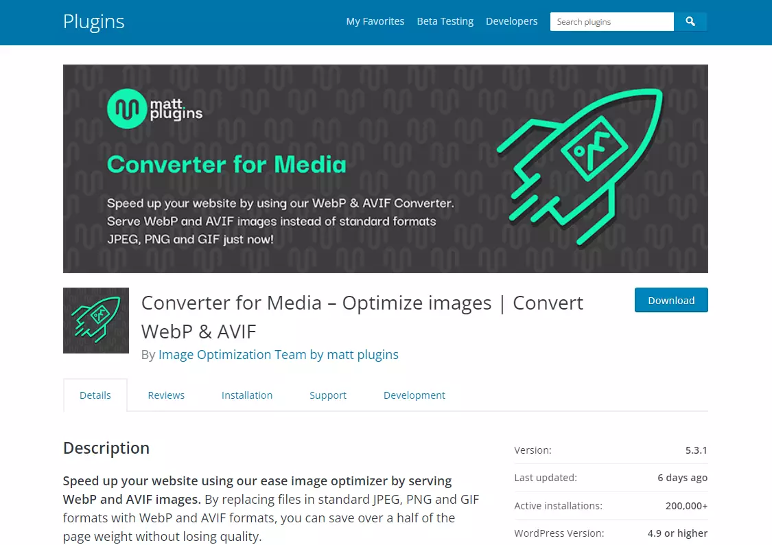 media format converter plugin