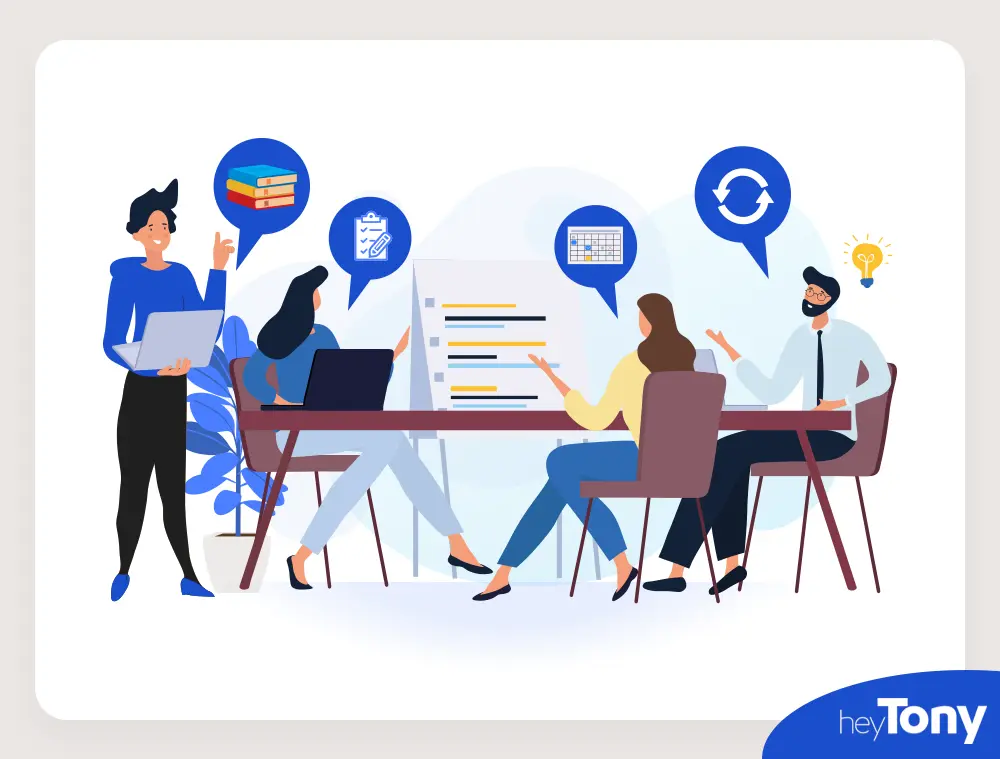 Touch Point Meeting Graphic
