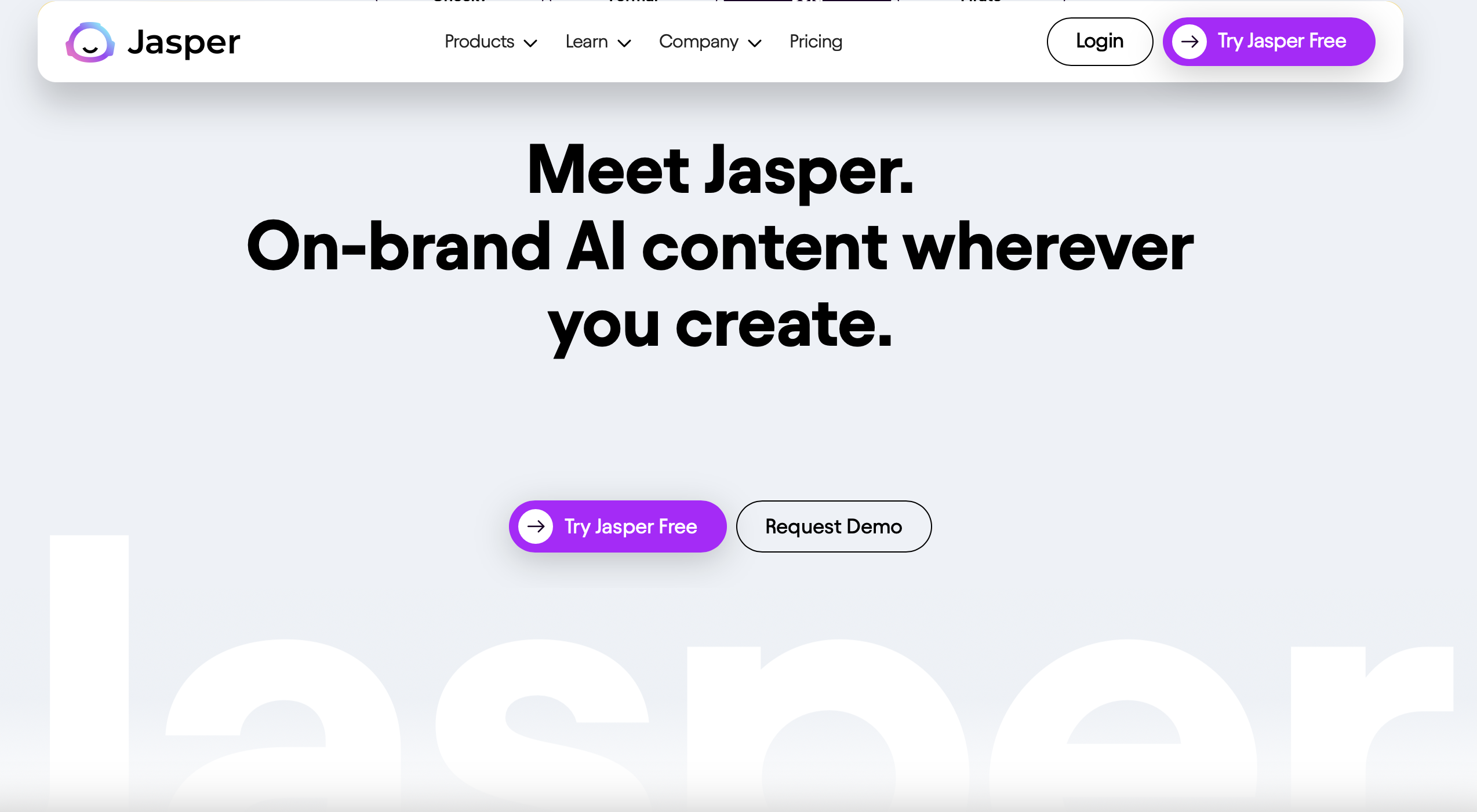Jasper Conversion AI