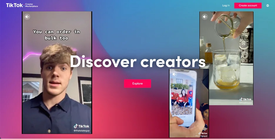 TikTok Creators Marketplace