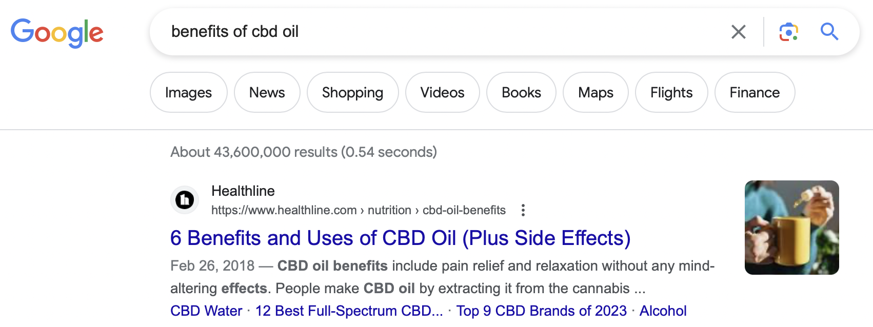 CBD Oil Google Search