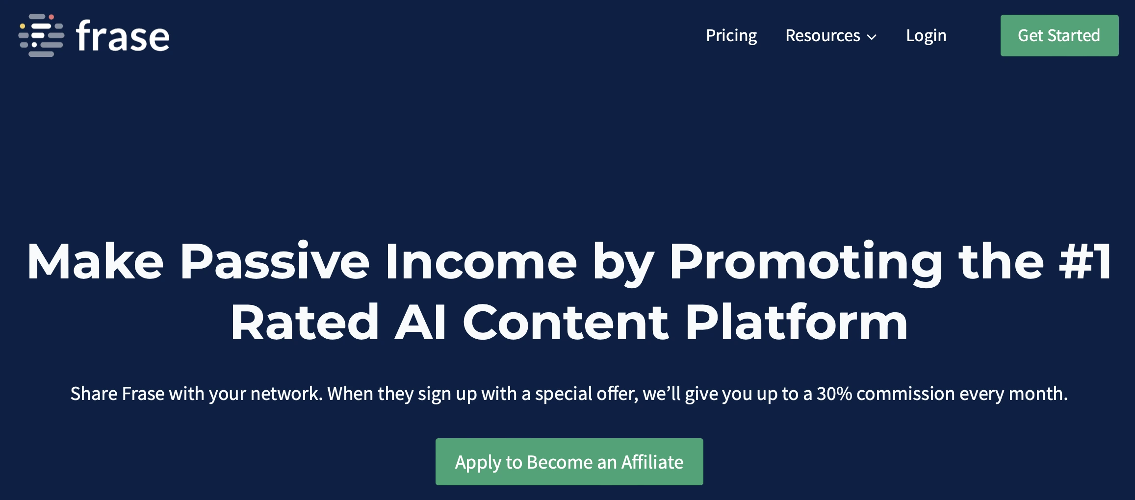 Frase Affiliate Program