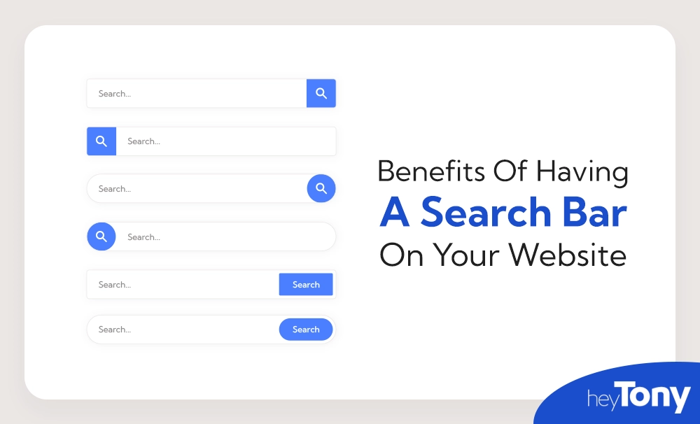 benefits of a search bar