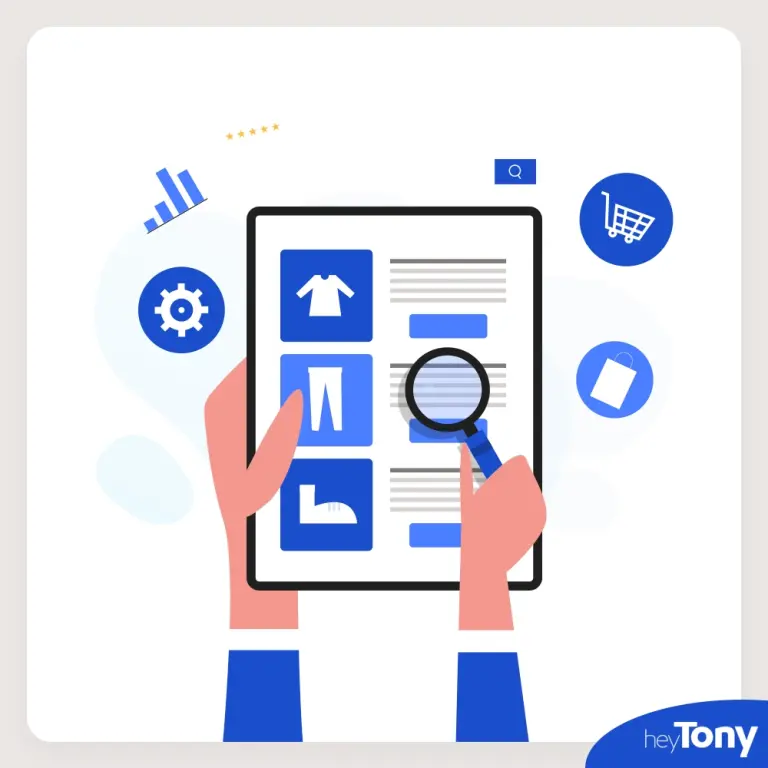 product page layout