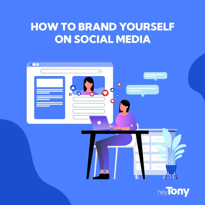 how to brand yourself illustration