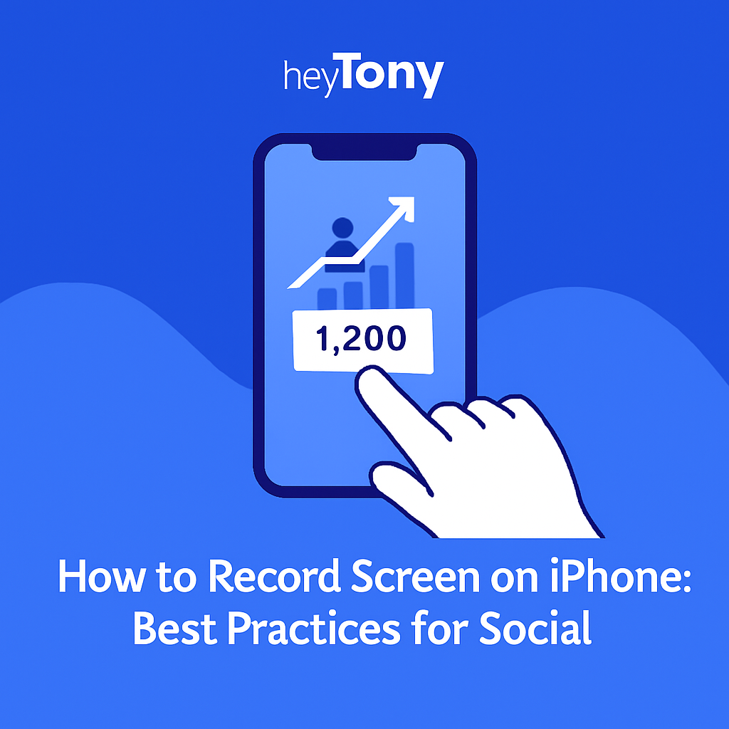 How to Record Screen on iPhone Best Practices for Social