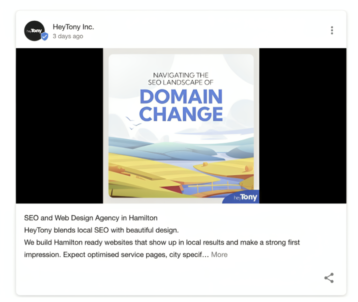 Google business Posts