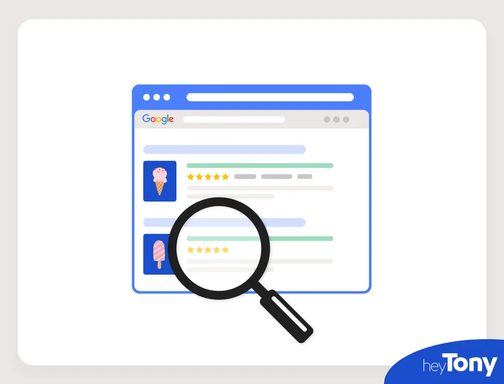 magnifying-glass-over-google-search-results-showing-ice-cream-images-and-star-ratings-illustrating-image-search-techniques-in-a-clean-digital-style