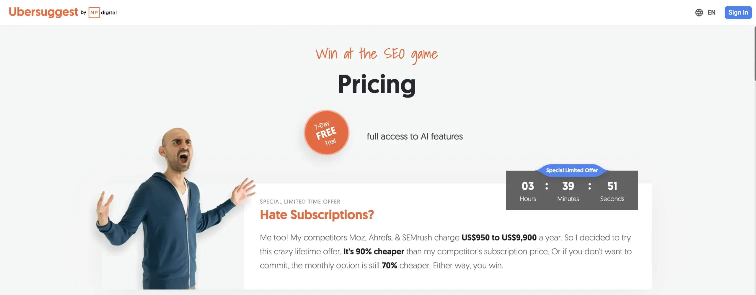 is ubersuggest worth it