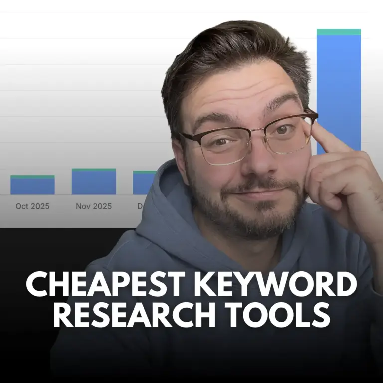cheapest keyword research tools thumbnail