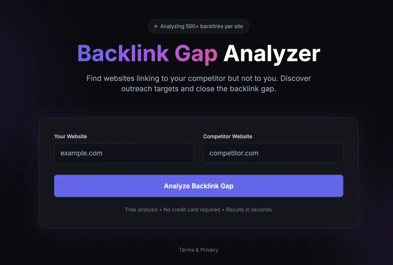 linkgapio website screenshot